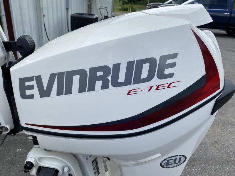 NEW 2018 Evinrude ETEC 30HP 2-Cylinder DFI 2-Stroke 20"(L) Outboard Tiller Motor - Image 4