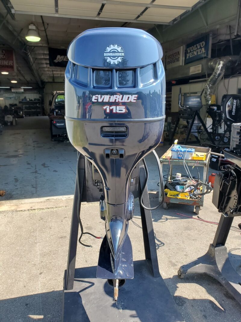 2002 Evinrude 115 HP 4-Cyl DFI 2-Stroke 20" (L) Outboard Motor - Image 5