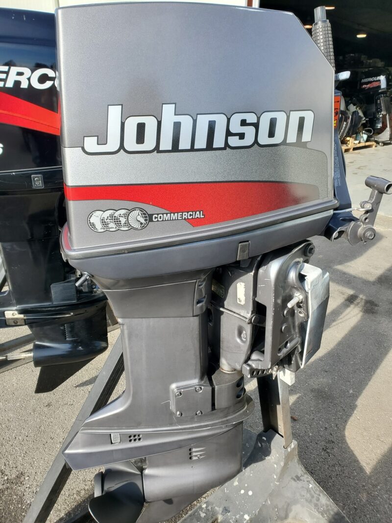 1999 Johnson 65 HP 3-Cyl Carbureted 2-Stroke 20" (L) Outboard Tiller Motor