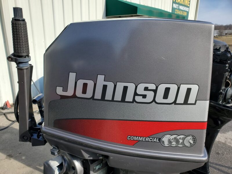 1999 Johnson 65 HP 3-Cyl Carbureted 2-Stroke 20" (L) Outboard Tiller Motor - Image 7